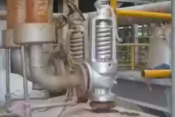 Soupape de sécurité d'une chaudière à vapeur